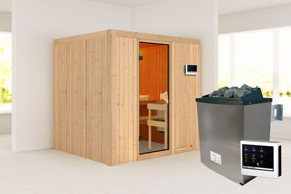 Sauna Sodin Systemsauna, Fronteinstieg