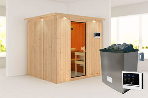 Sauna Sodin Systemsauna, Fronteinstieg
