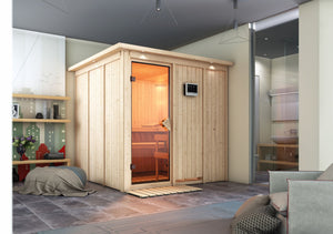 Sauna Rodin Systemsauna, Fronteinstieg