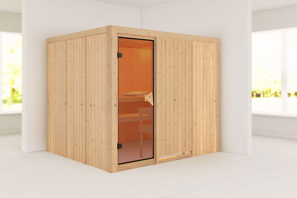 Sauna Gobin Systemsauna, Fronteinstieg