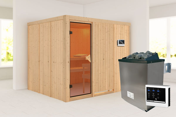 Sauna Gobin Systemsauna, Fronteinstieg