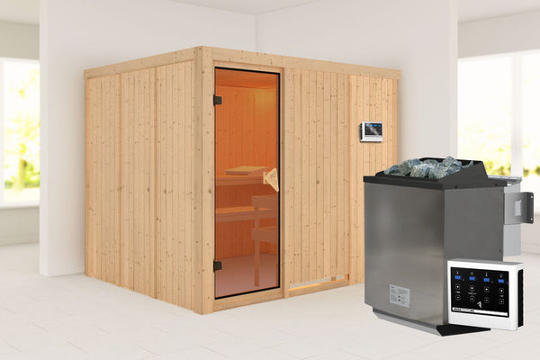 Sauna Gobin Systemsauna, Fronteinstieg