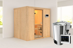 Sauna Fanja Systemsauna, Fronteinstieg