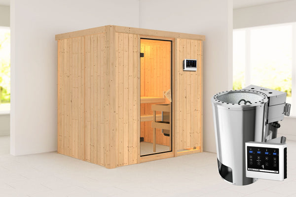 Sauna Fanja Systemsauna, Fronteinstieg