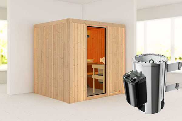 Sauna Daria Systemsauna, Fronteinstieg