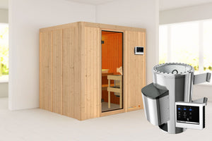 Sauna Daria Systemsauna, Fronteinstieg
