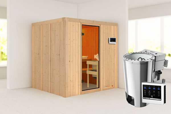 Sauna Daria Systemsauna, Fronteinstieg