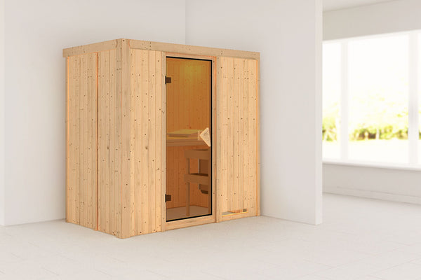 Sauna Variado Systemsauna, Fronteinstieg