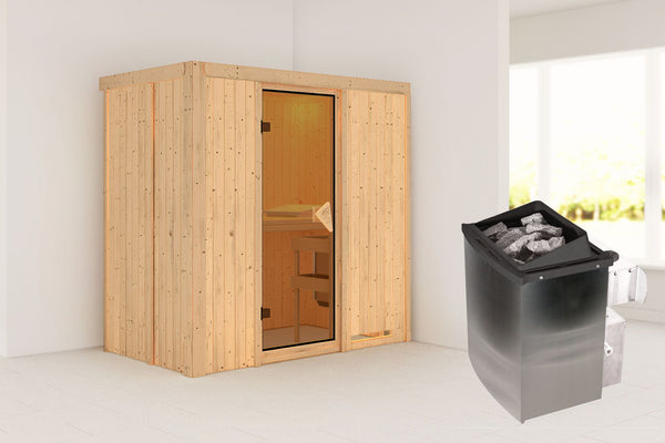 Sauna Variado Systemsauna, Fronteinstieg