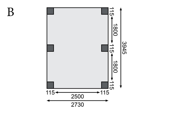 Einzelcarport Classic 1