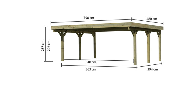 Doppelcarport Classic 1