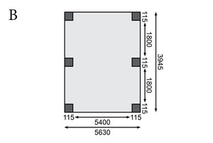 Doppelcarport Classic 1