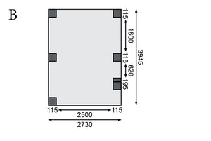 Einzelcarport Classic 1