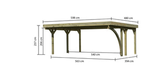 Doppelcarport Classic 1