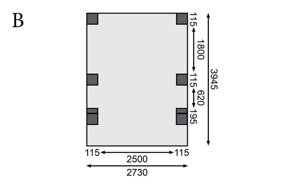 Einzelcarport Classic 1