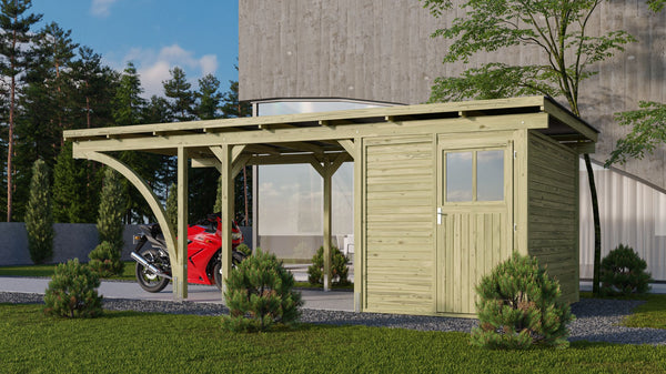 Einzelcarport Basic 2