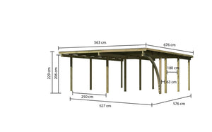 Doppelcarport Basic 2