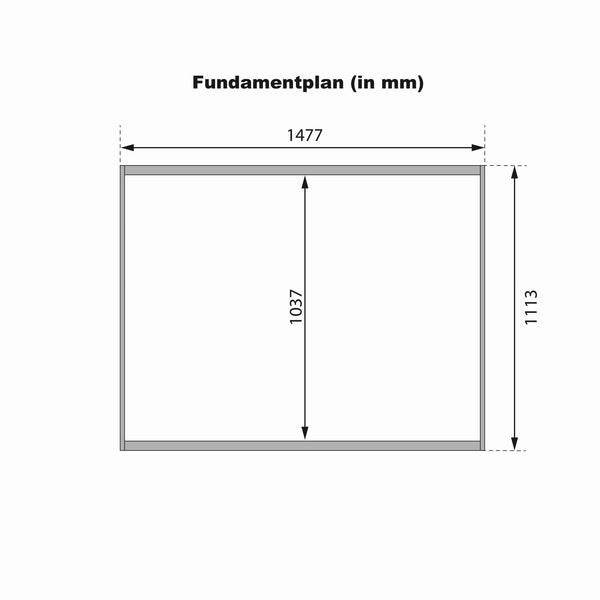 Fasssauna Quadro 0 Fasssauna, naturbelassen