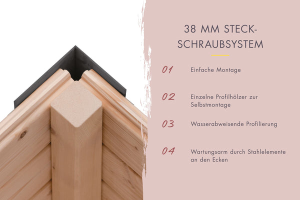 Saunahaus Ares 4 Saunahaus