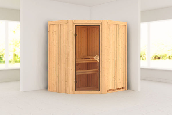 Sauna Taurin Systemsauna, Eckeinstieg