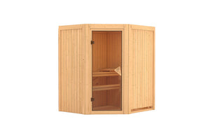 Sauna Taurin Systemsauna, Eckeinstieg