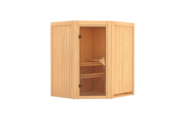 Sauna Taurin Systemsauna, Eckeinstieg