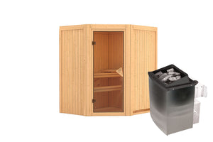 Sauna Taurin Systemsauna, Eckeinstieg