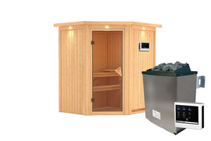 Sauna Taurin Systemsauna, Eckeinstieg