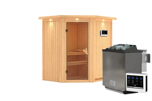Sauna Taurin Systemsauna, Eckeinstieg