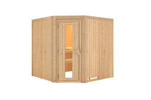 Sauna Jarin Systemsauna, Eckeinstieg