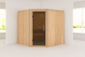 Sauna Jarin Systemsauna, Eckeinstieg