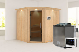 Sauna Jarin Systemsauna, Eckeinstieg