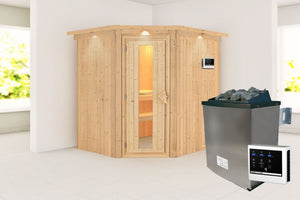 Sauna Siirin Systemsauna, Eckeinstieg
