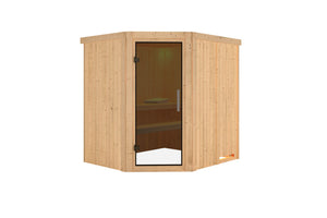 Sauna Siirin Systemsauna, Eckeinstieg