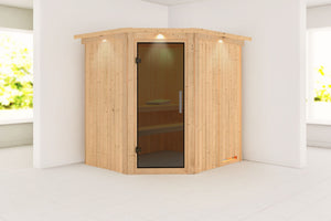 Sauna Siirin Systemsauna, Eckeinstieg