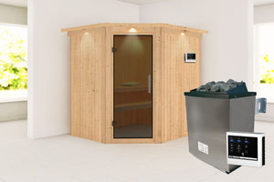 Sauna Siirin Systemsauna, Eckeinstieg