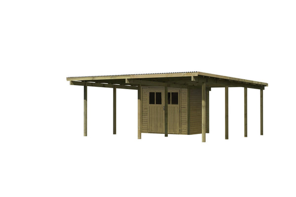 Doppelcarport Basic 2