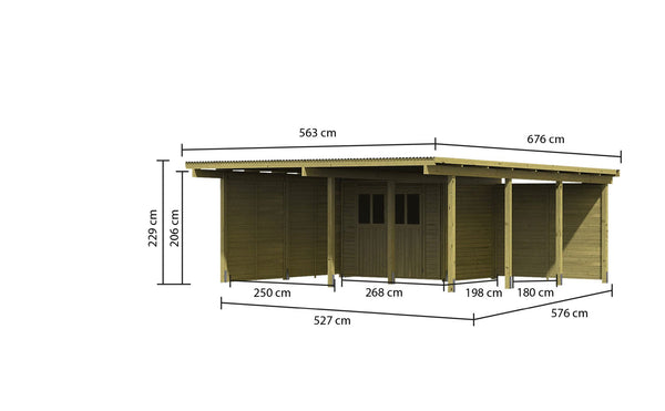 Doppelcarport Basic 2