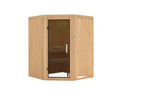 Sauna Larin Systemsauna, Eckeinstieg