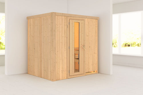 Sauna Bodin Systemsauna, Fronteinstieg