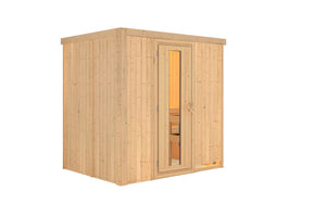 Sauna Bodin Systemsauna, Fronteinstieg