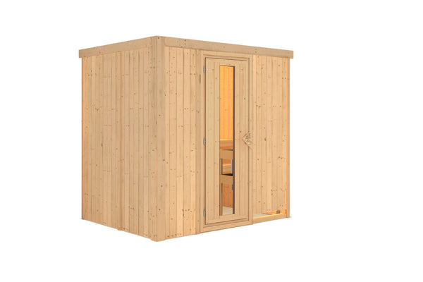 Sauna Bodin Systemsauna, Fronteinstieg