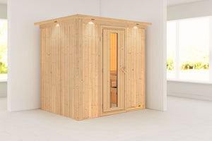 Sauna Bodin Systemsauna, Fronteinstieg