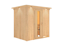 Sauna Bodin Systemsauna, Fronteinstieg