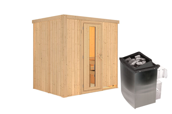 Sauna Bodin Systemsauna, Fronteinstieg