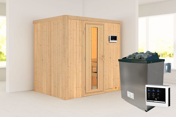 Sauna Bodin Systemsauna, Fronteinstieg