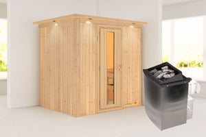 Sauna Bodin Systemsauna, Fronteinstieg
