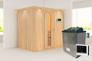 Sauna Bodin Systemsauna, Fronteinstieg
