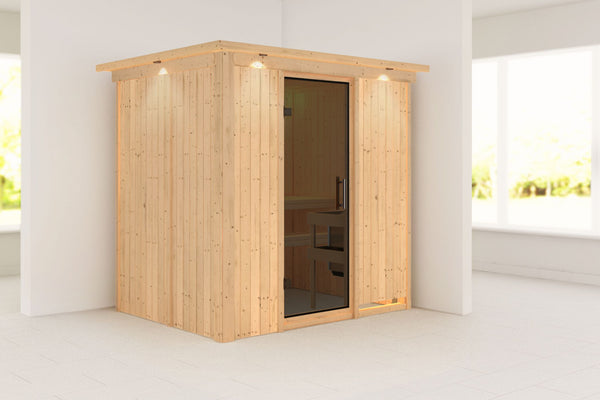 Sauna Bodin Systemsauna, Fronteinstieg