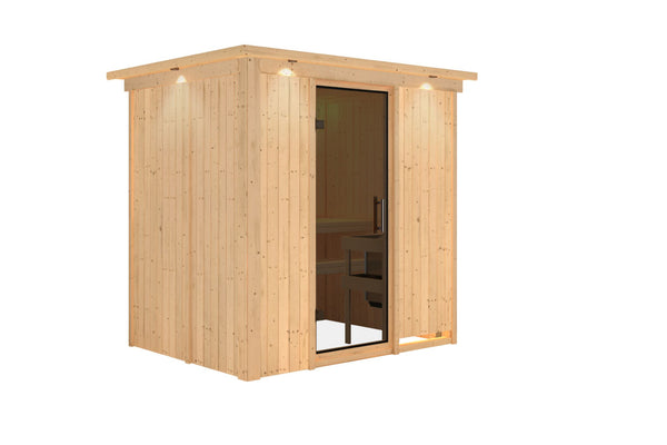 Sauna Bodin Systemsauna, Fronteinstieg